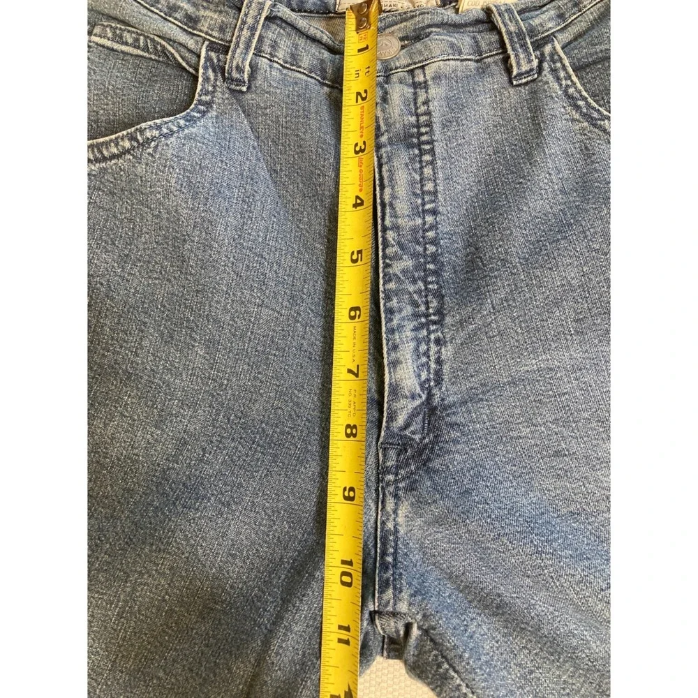 Armani Jeans Women's Blue Denim High‎ Waist Size 30 Slim Fit Jeans Made in Italy